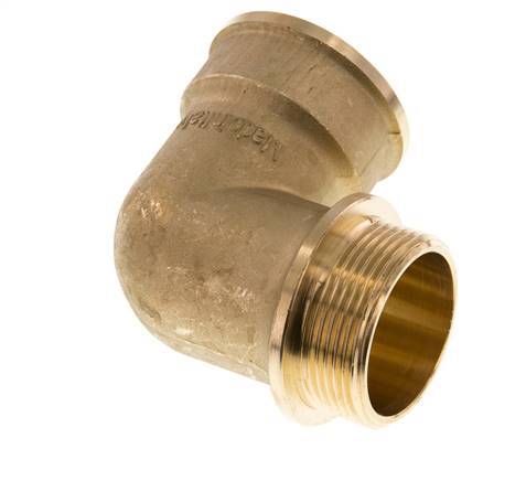 G 1 1/2'' F/M Brass 90 deg Elbow Fitting 16 Bar