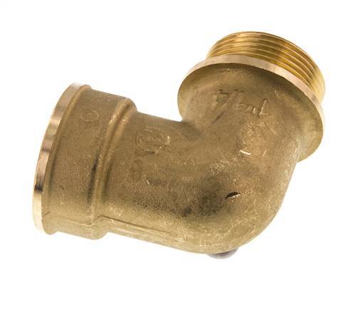 G 1 1/4'' F/M Brass 90 deg Elbow Fitting 16 Bar