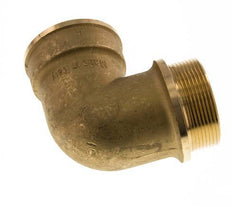 G 2'' F/M Brass 90 deg Elbow Fitting 16 Bar