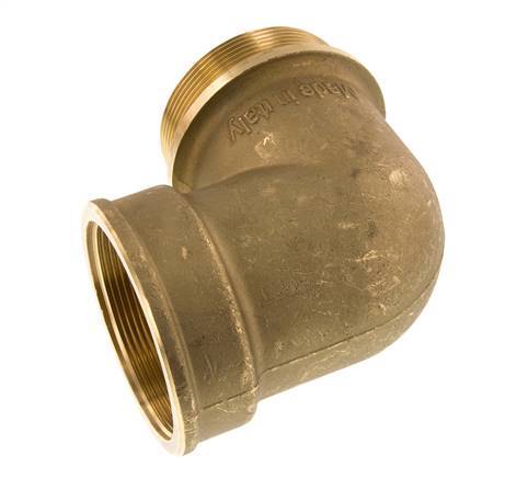 G 2 1/2'' x G 2 1/2'' F/M Brass 90 deg Elbow Fitting 16 Bar