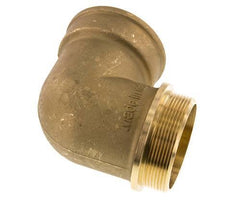 G 2 1/2'' x G 2 1/2'' F/M Brass 90 deg Elbow Fitting 16 Bar