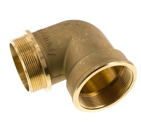 G 2 1/2'' x G 2 1/2'' F/M Brass 90 deg Elbow Fitting 16 Bar