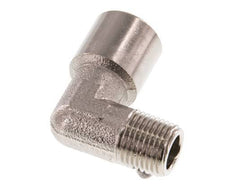 G 1/8'' x R 1/8'' F/M Nickel plated Brass 90 deg Elbow Fitting 16 Bar [5 Pieces]