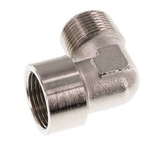 G 3/4'' x R 3/4'' F/M Nickel plated Brass 90 deg Elbow Fitting 16 Bar