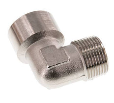 G 3/4'' x R 3/4'' F/M Nickel plated Brass 90 deg Elbow Fitting 16 Bar