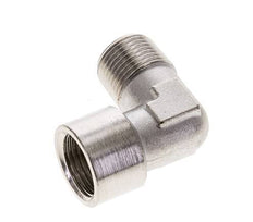 G 3/8'' x R 3/8'' F/M Nickel plated Brass 90 deg Elbow Fitting 16 Bar [2 Pieces]