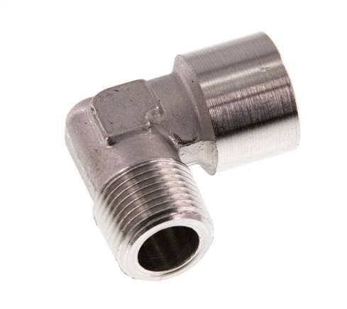 G 3/8'' x R 3/8'' F/M Stainless steel 90 deg Elbow Fitting 150 Bar