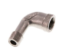 Rp 1/8'' x R 1/8'' F/M Stainless steel 90 deg Elbow Fitting 10 Bar [2 Pieces]
