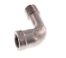 Rp 1/8'' x R 1/8'' F/M Stainless steel 90 deg Elbow Fitting 10 Bar [2 Pieces]