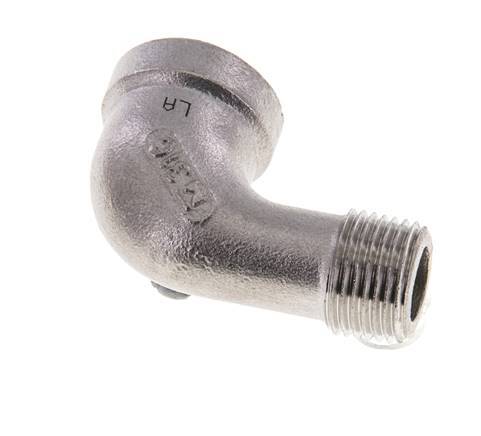 3/8'' NPT x 3/8'' NPT F/M Stainless steel 90 deg Elbow Fitting 16 Bar