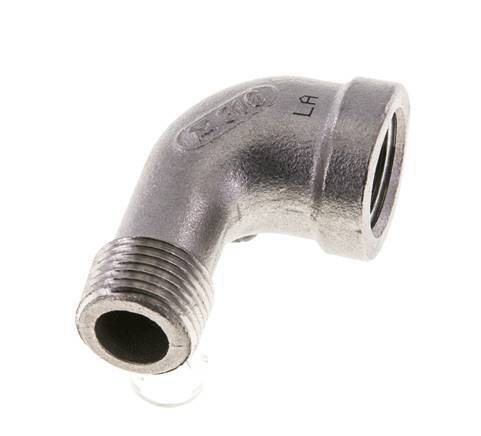 3/8'' NPT x 3/8'' NPT F/M Stainless steel 90 deg Elbow Fitting 16 Bar