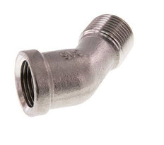 Rp 3/8'' x R 3/8'' F/M Stainless steel 45 deg Elbow Fitting 16 Bar