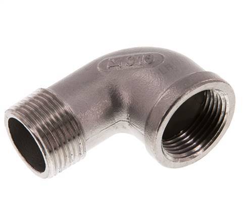 1'' NPT x 1'' NPT F/M Stainless steel 90 deg Elbow Fitting 16 Bar