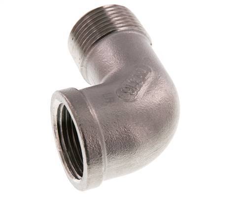 1'' NPT x 1'' NPT F/M Stainless steel 90 deg Elbow Fitting 16 Bar