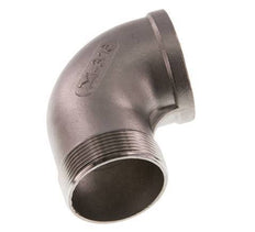 Rp 2'' x R 2'' F/M Stainless steel 90 deg Elbow Fitting 16 Bar