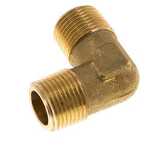 R 3/8'' Male Brass 90 deg Elbow Fitting 16 Bar [2 Pieces]