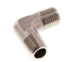 R 1/4'' Male Nickel plated Brass 90 deg Elbow Fitting 16 Bar [2 Pieces]