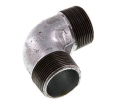 R 1 1/2'' Male Zinc plated Cast iron 90 deg Elbow Fitting 25 Bar