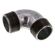 R 1 1/2'' Male Zinc plated Cast iron 90 deg Elbow Fitting 25 Bar