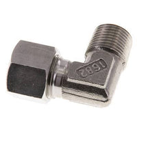 R 1/2'' Male x 14S Stainless steel 90 deg Elbow Fitting 630 Bar DIN 2353