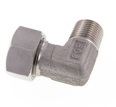 R 1/2'' Male x 18L Stainless steel 90 deg Elbow Fitting 315 Bar DIN 2353