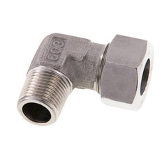 R 1/2'' Male x 18L Stainless steel 90 deg Elbow Fitting 315 Bar DIN 2353