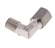 R 1/4'' Male x 6S Stainless steel 90 deg Elbow Fitting 630 Bar DIN 2353