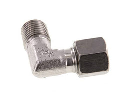 R 1/4'' Male x 8L Stainless steel 90 deg Elbow Fitting 315 Bar DIN 2353