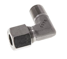 R 1/4'' Male x 10L Stainless steel 90 deg Elbow Fitting 315 Bar DIN 2353