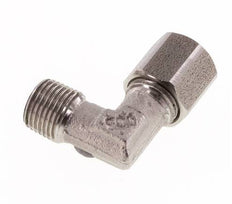 R 1/8'' Male x 6LL Stainless steel 90 deg Elbow Fitting 100 Bar DIN 2353