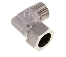 G 1'' Male x 28L Stainless steel 90 deg Elbow Fitting 160 Bar DIN 2353