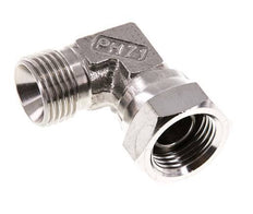 G 1/2'' M/F Stainless steel 90 deg Elbow Fitting 300 Bar - Hydraulic