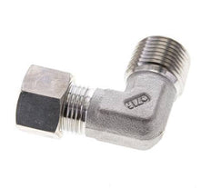 1/2'' NPT Male x 12L Stainless steel 90 deg Elbow Compression Fitting 315 Bar DIN 2353