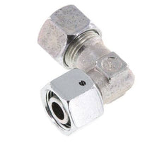 M18x1.5 x 12L Zinc plated Steel Adjustable 90 deg Elbow Fitting with Sealing cone and O-ring 315 Bar DIN 2353