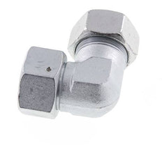 M42x2 x 30S Zinc plated Steel Adjustable 90 deg Elbow Fitting with Sealing cone and O-ring 400 Bar DIN 2353