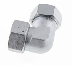 M52x2 x 38S Zinc plated Steel Adjustable 90 deg Elbow Fitting with Sealing cone and O-ring 315 Bar DIN 2353