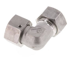 M30x2 x 22L Stainless steel Adjustable 90 deg Elbow Fitting with Sealing cone and O-ring 160 Bar DIN 2353
