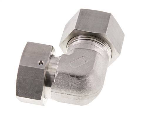 M42x2 x 30S Stainless steel Adjustable 90 deg Elbow Fitting with Sealing cone and O-ring 400 Bar DIN 2353