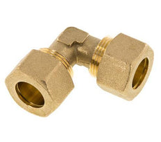 16mm Brass 90 deg Elbow Compression Fitting 76 Bar DIN EN 1254-2