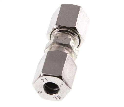 6L Zinc plated Steel Straight Cutting Ring 315 Bar DIN 2353 [2 Pieces]