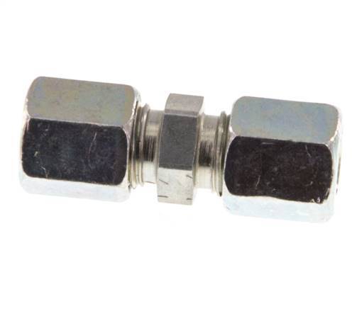 6LL Zinc plated Steel Straight Cutting Ring 100 Bar DIN 2353 [2 Pieces]