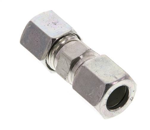 8LL Zinc plated Steel Straight Cutting Ring 100 Bar DIN 2353 [2 Pieces]