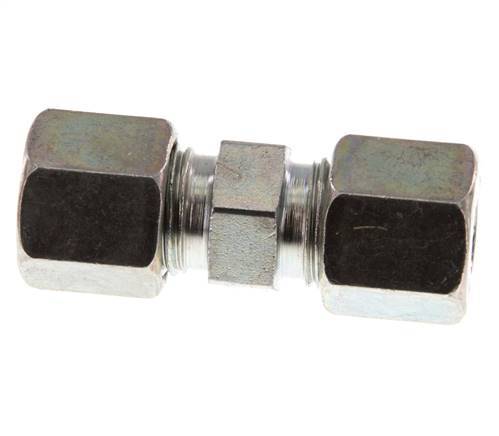 8S Zinc plated Steel Straight Cutting Ring 630 Bar DIN 2353 [2 Pieces]