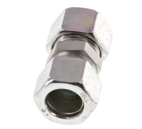 12LL Zinc plated Steel Straight Cutting Ring 100 Bar DIN 2353 [2 Pieces]