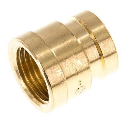 G 1/2'' x G 3/8'' Brass Round Socket 16 Bar [2 Pieces]