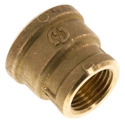 G 3/4'' x G 1/2'' Brass Round Socket 16 Bar