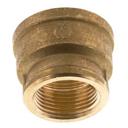 G 1 1/4'' x G 1'' Brass Round Socket 16 Bar