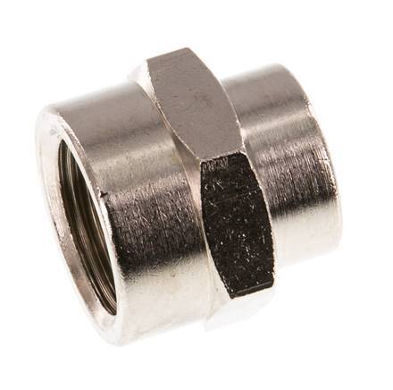 G 3/8'' x G 1/4'' Nickel plated Brass Socket 16 Bar [2 Pieces]