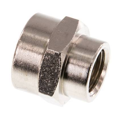 G 3/8'' x G 1/4'' Nickel plated Brass Socket 16 Bar [2 Pieces]