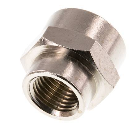 G 3/8'' x G 1/4'' Nickel plated Brass Socket 16 Bar [2 Pieces]
